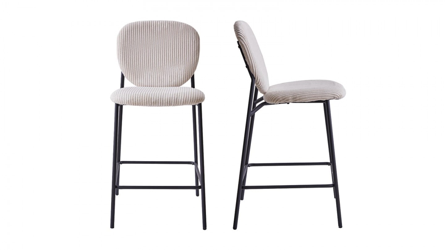 Lot de 2 tabourets de bar Dublin en similicuir | 312945 | Commander maintenant
