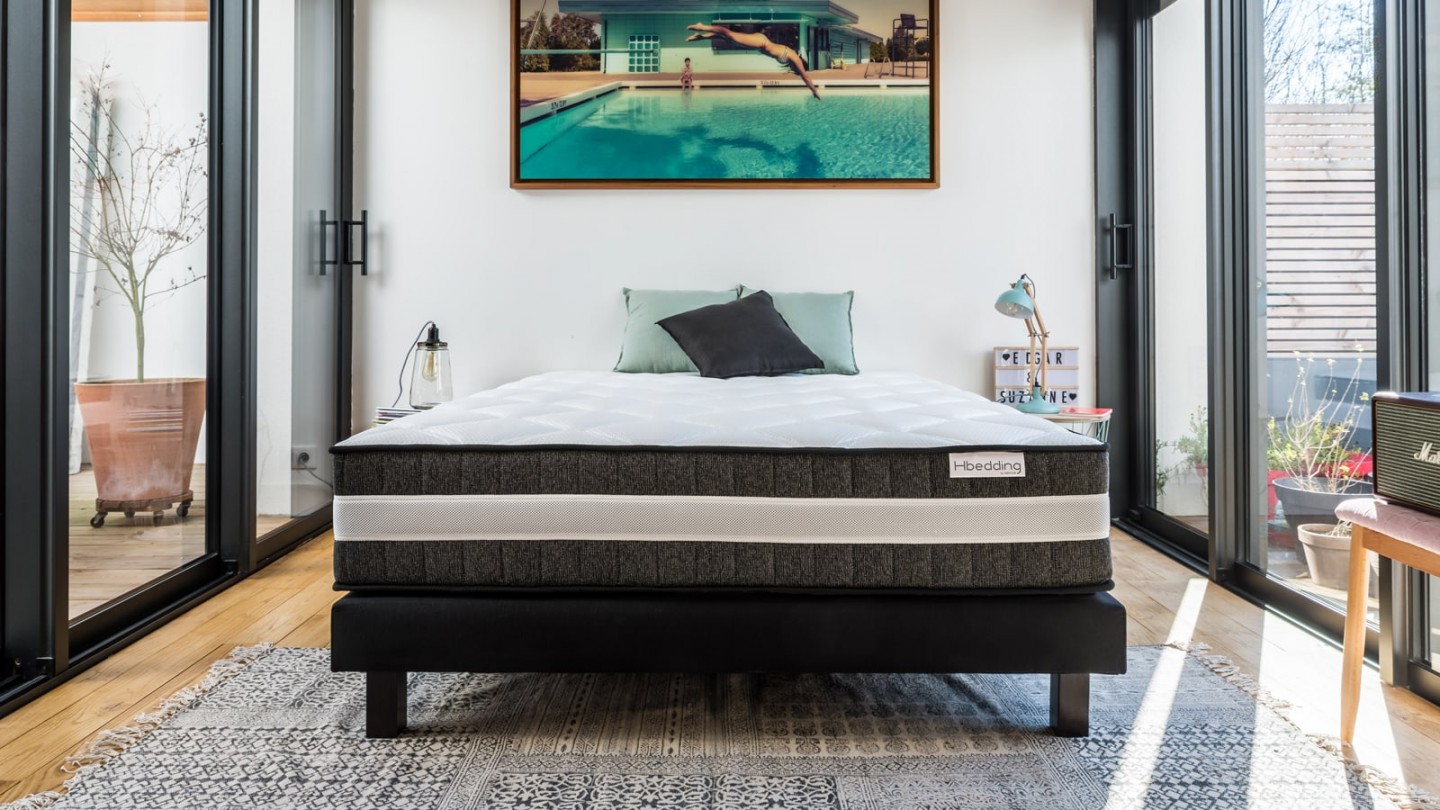 ML-Design Matelas Enfant 160x200 cm, Orthopédique, 7 Zones, Mousse Froid,  Certifié Oeko Tex, Housse Amovible Lavable Fermeture Éclair,  Hypoallergénique Antibactérien/Teste Substances Nocives 23 kg/m³