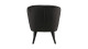 Fauteuil en velours anthracite - Collection Sara - Woood