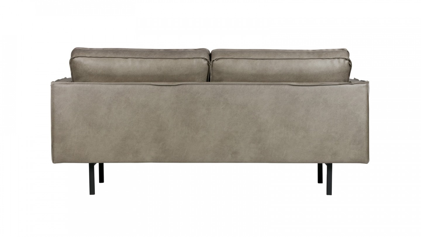 Canapé 2 ,5 places gris éléphant - Collection Rodeo - BePureHome