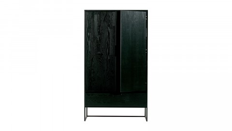 Armoire double PRO thermolaquée noir mat