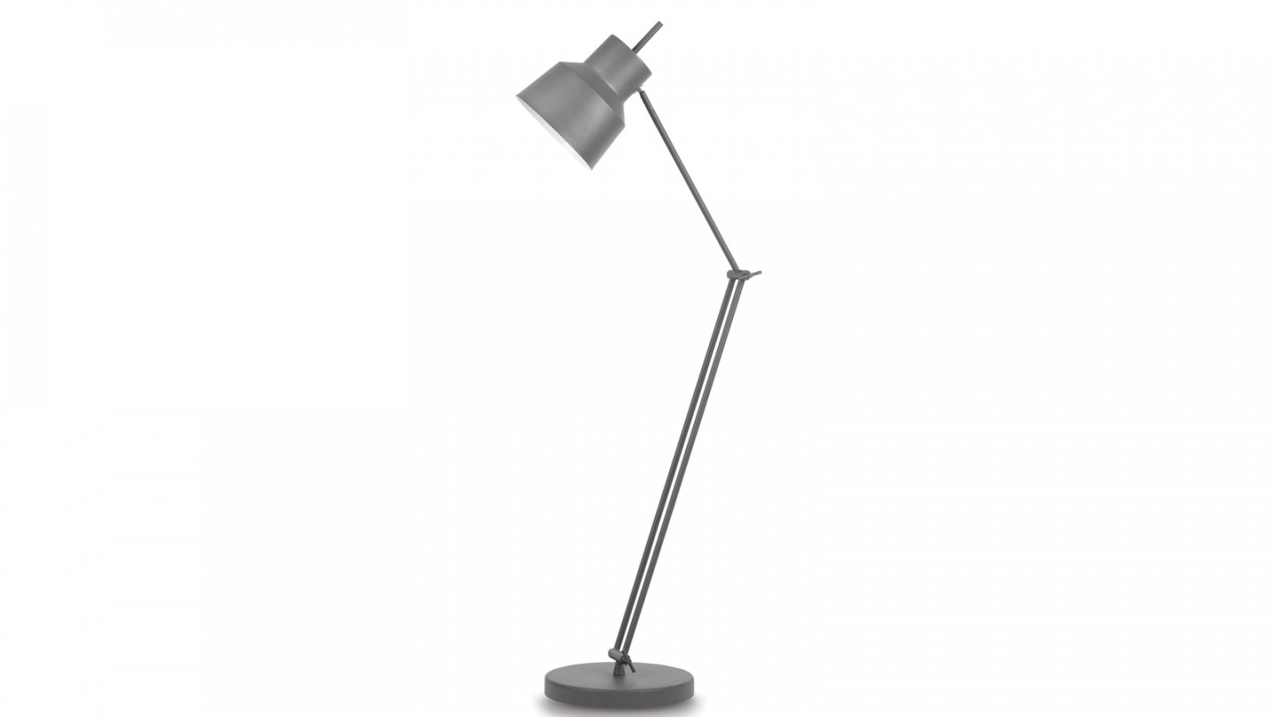 Lampadaire en fer vert gris - Collection Belfast - It's About Romi