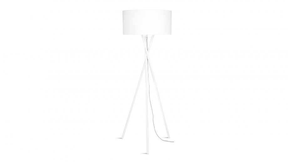 Lampadaire blanc - Collection Hampton - It's About Romi