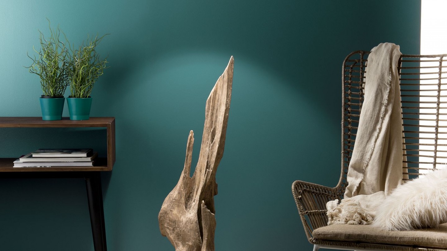 Objet décoratif branche naturelle "M" - Collection Clara
