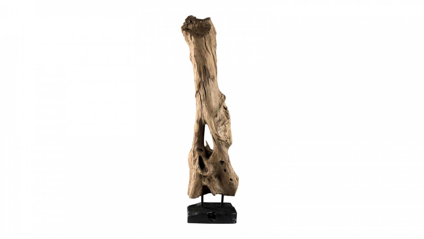 Objet décoratif branche naturelle "M" - Collection Clara