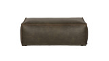 Pouf 43x120 en cuir kaki - Collection Rodeo - BePureHome