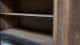 Meuble de rangement 2 portes en bois et métal noir - Collection Bequest - bePureHome