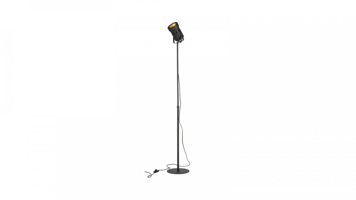 Lampadaire en métal noir - Collection Bente - Woood