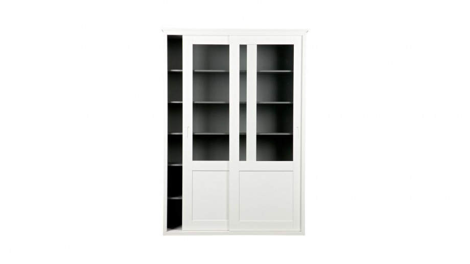 Armoire 2 portes en pin blanc - Collection Vince - Woood
