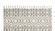 Tapis berbère en coton 140x200cm - Collection Reverse - House Doctor