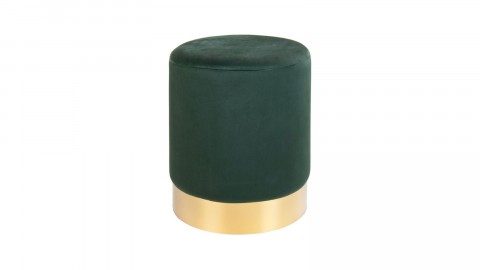 Pouf en velours vert - Collection Gamby - House Nordic