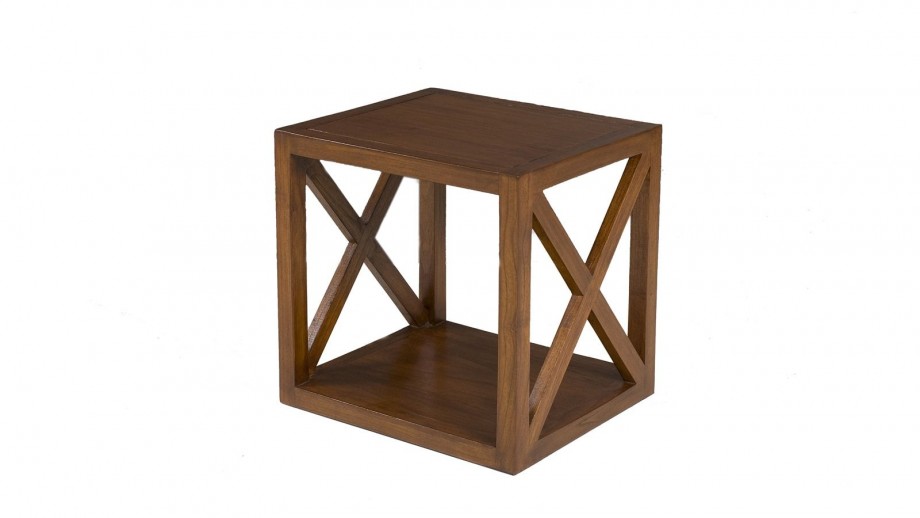 Cube de rangement 40cm croisillon - Collection Lauren