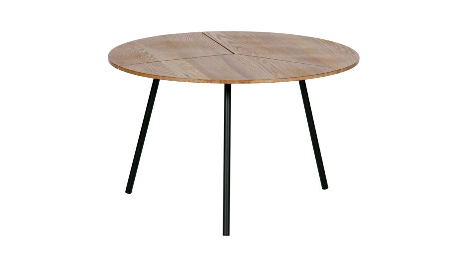Table basse ø60 en bois et métal - Collection Rodi - Woood