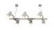 Suspension 6 branches en métal blanc - Collection Biarritz - It's About Romi