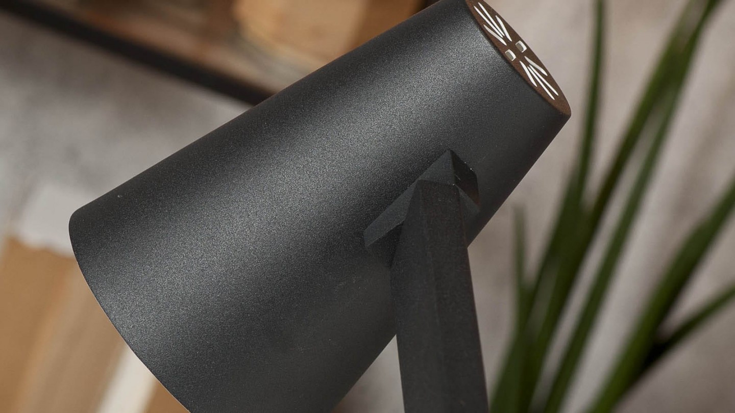 Lampe de table en métal noir - Collection Biarritz - It's About Romi
