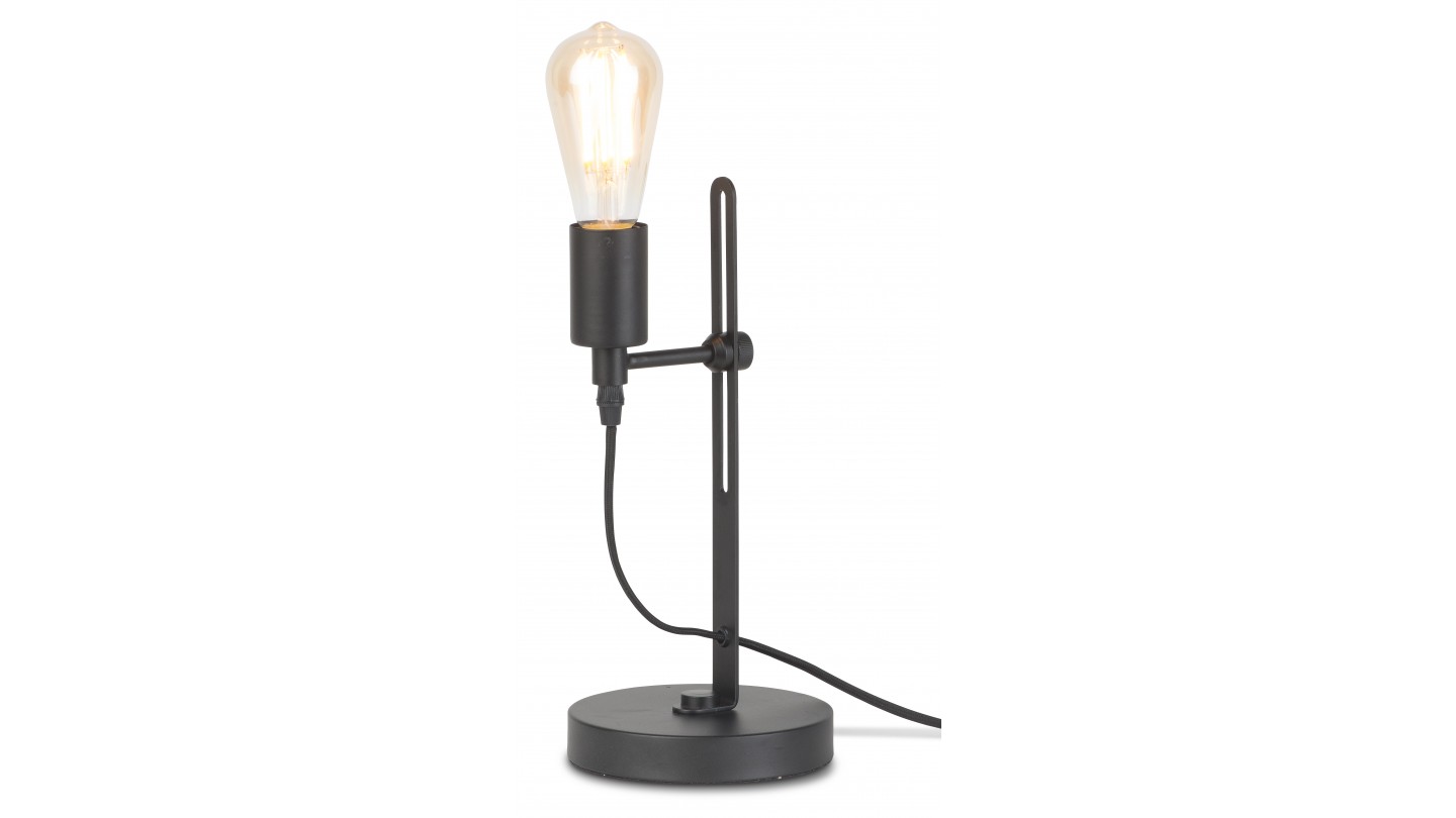 Lampe de table en métal noir - Collection Seattle - It's About Romi