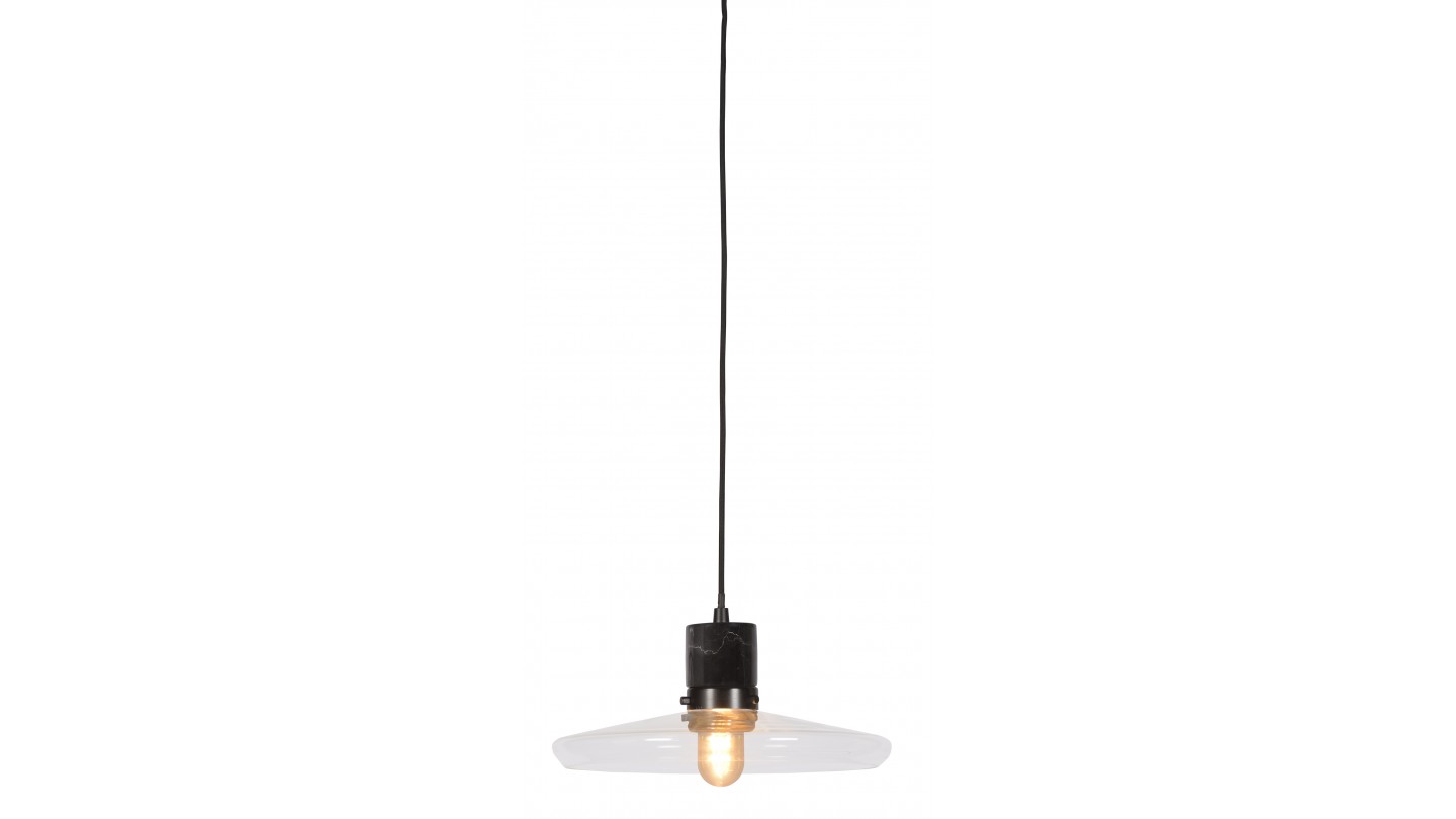 Suspension en marbre noir et verre - Collection Paris - It's About Romi