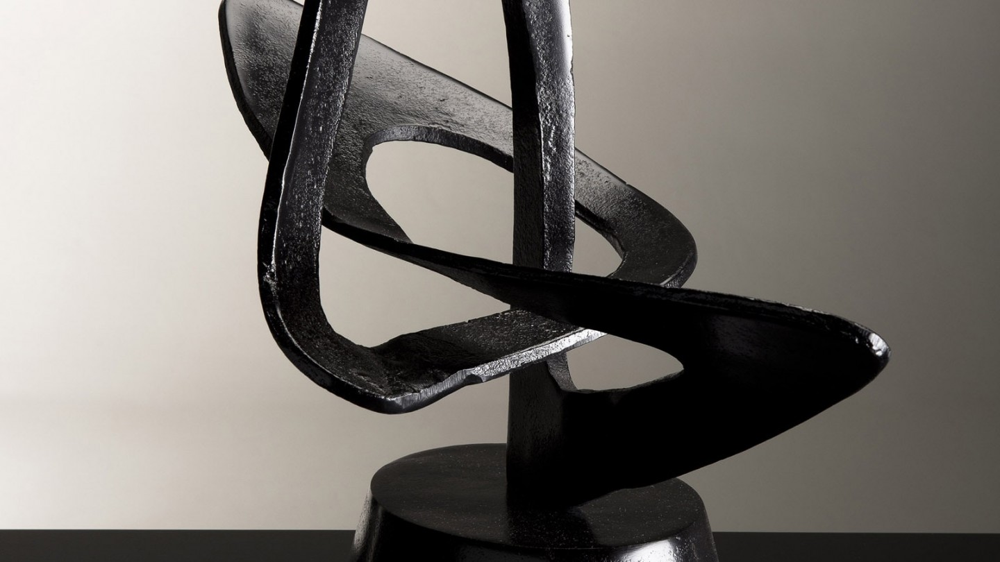 Décoration en aluminium noir - Collection Johan