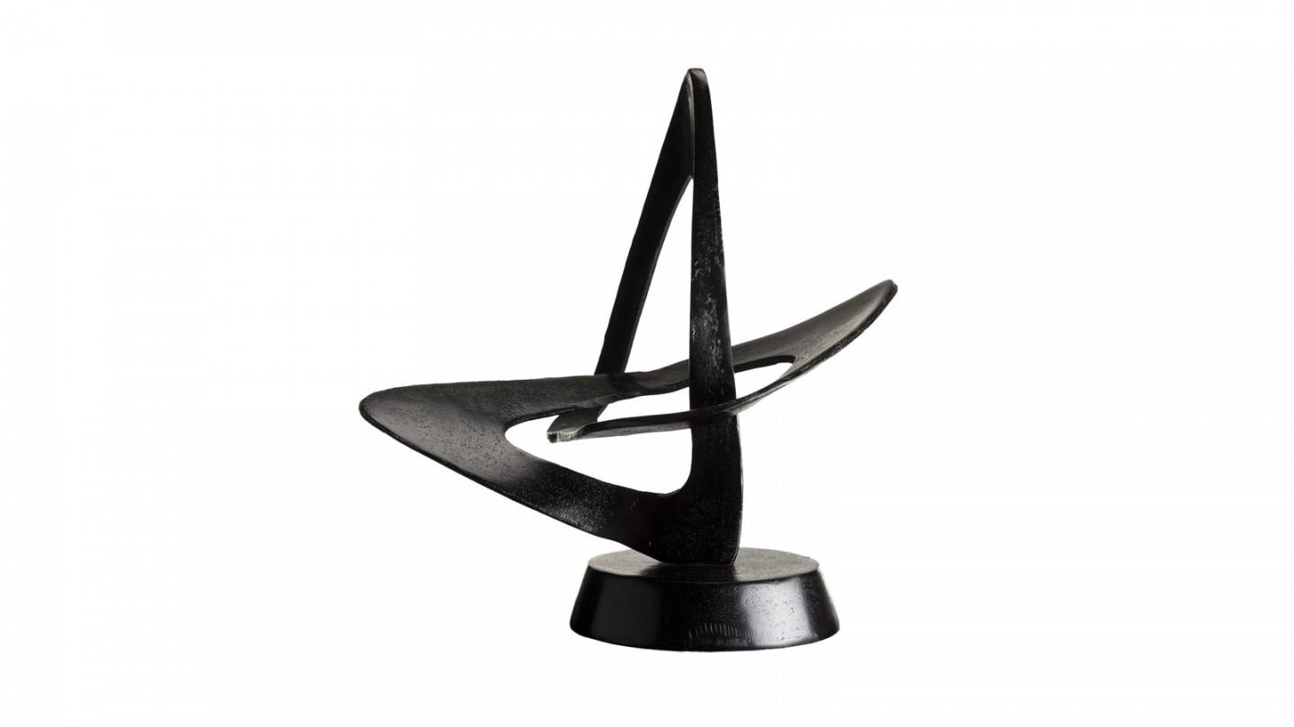 Décoration en aluminium noir - Collection Johan