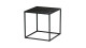 Table d'appoint 45x45 en marbre noir - Collection Side - Vtwonen