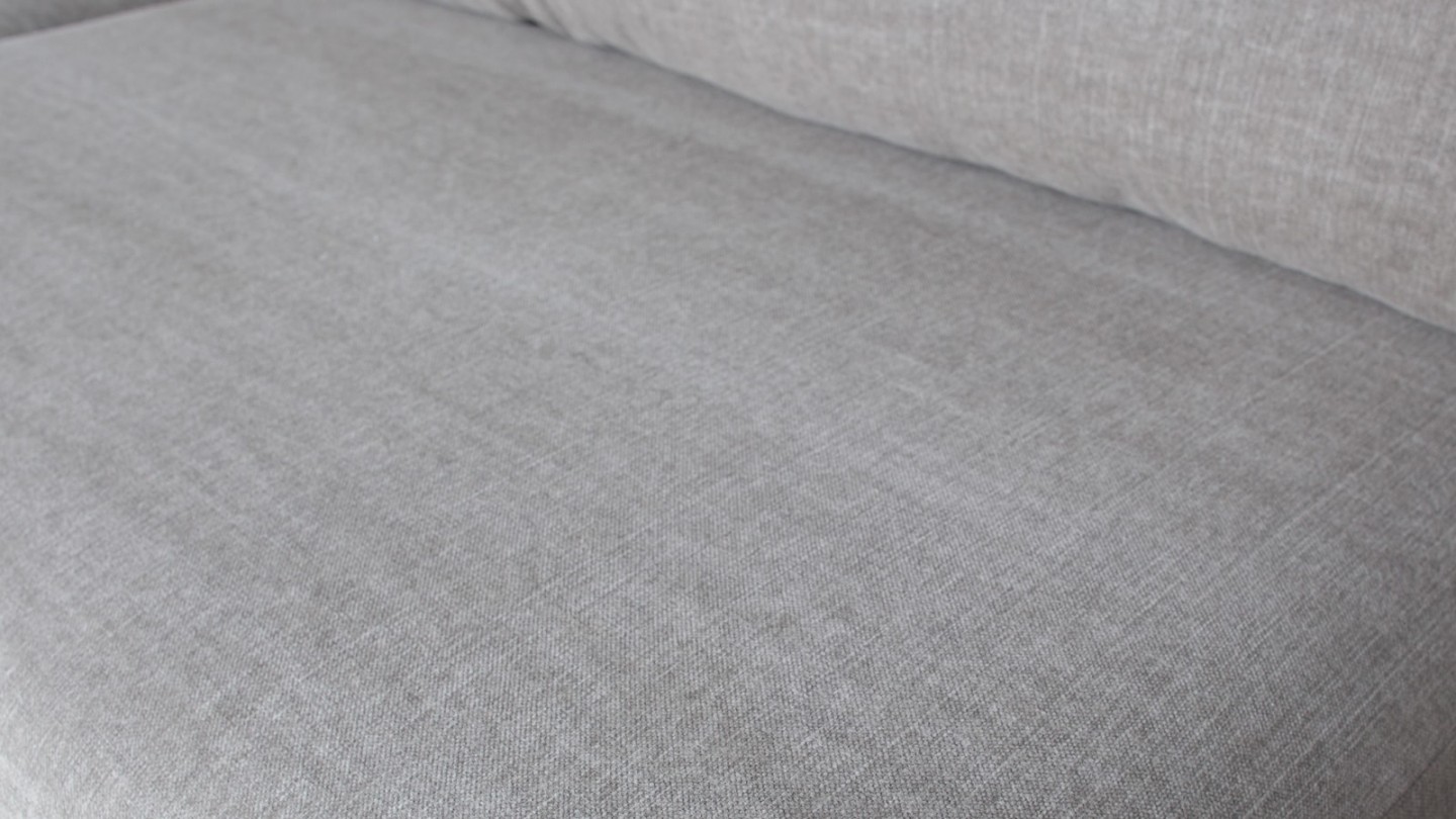 Canapé 3 places en coton et lin gris - Collection Sleeve -Vtwonen