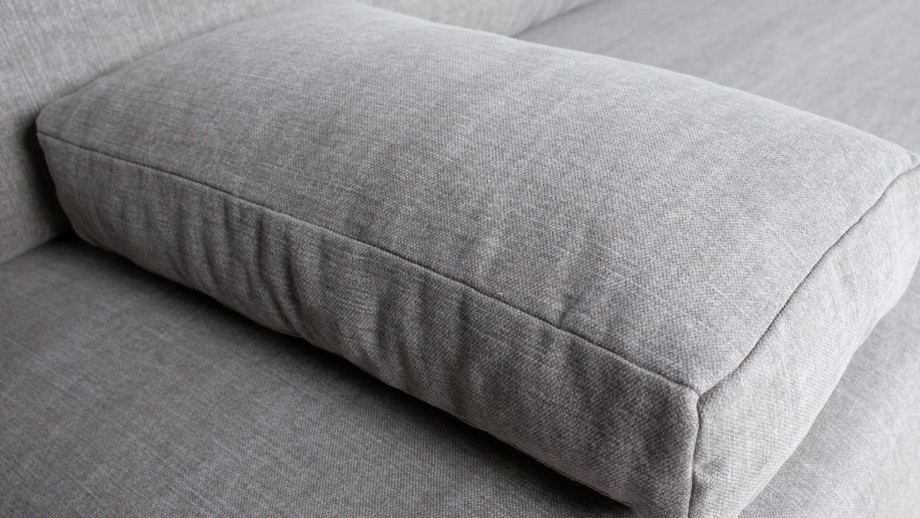 Canapé 3 places en coton et lin gris - Collection Sleeve -Vtwonen