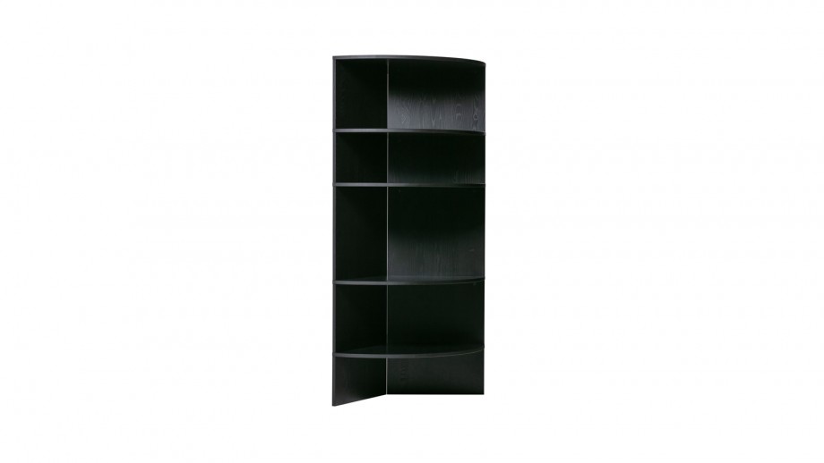 Bibliothèque en bois noir - Collection Trian - Woood