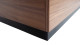 Table basse 40x82 en noyer - Collection Block - Vtwonen