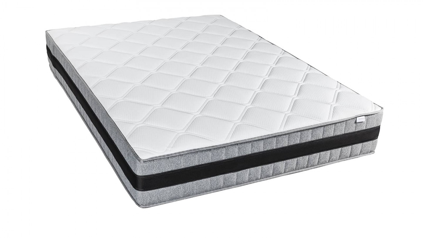 Matelas 160 x 200 cm Memo plus - Mémoire de forme - Ep. 24 cm