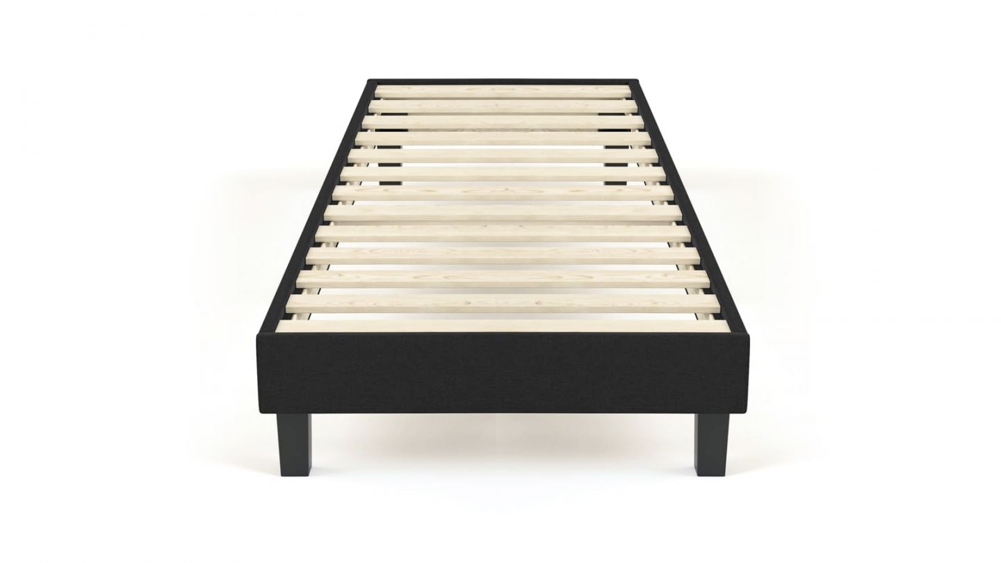 Ensemble matelas mémoire + sommier 90x190 Memo Supreme Hbedding - Mousse ergonomique et mousse effet mémoire de forme