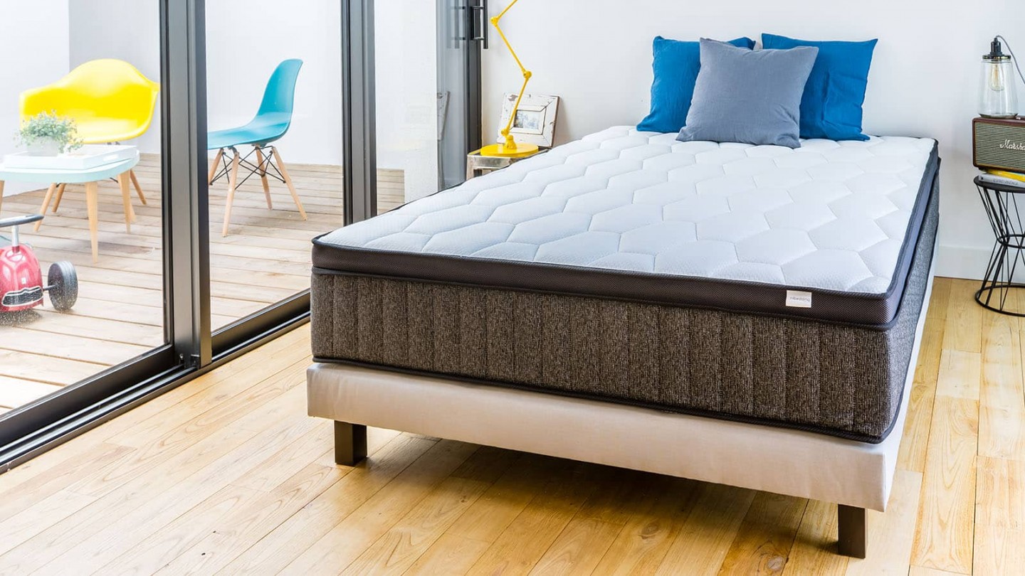 Matelas 160x200 latex ferme et mémoire de forme - literie engagée