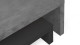 Meuble TV double en placage noir et effet béton - Collection Cliff - Temahome