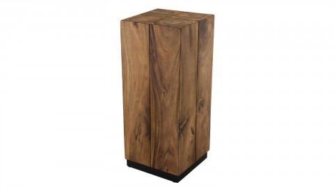 Table d'appoint carrée haute en bois suar - Collection Sam