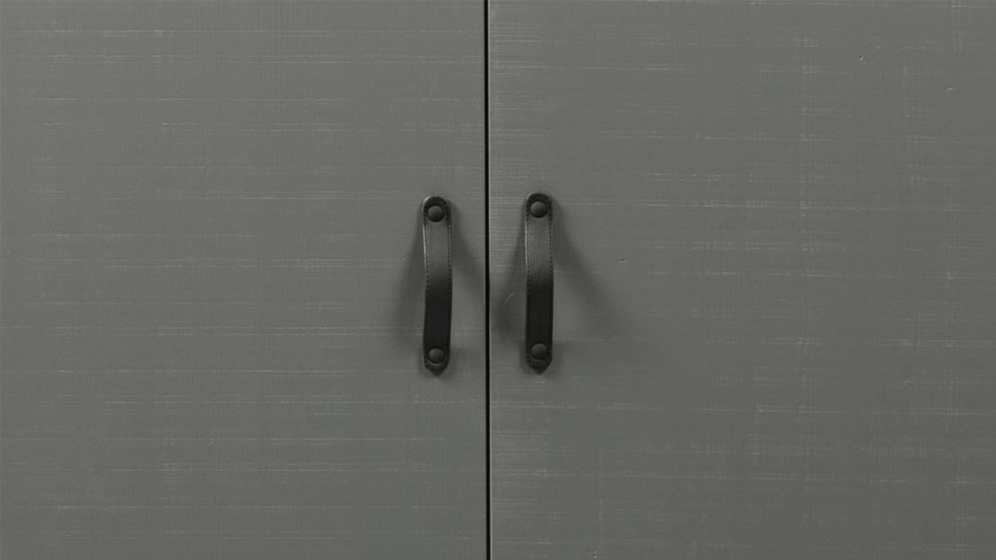 Armoire 2 portes en pin argile - Collection Morris - Woood