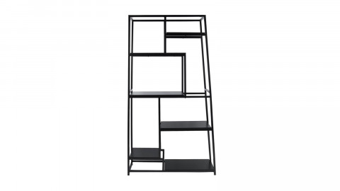 Bibliothèque en métal noir - Collection Fushion - Leitmotiv