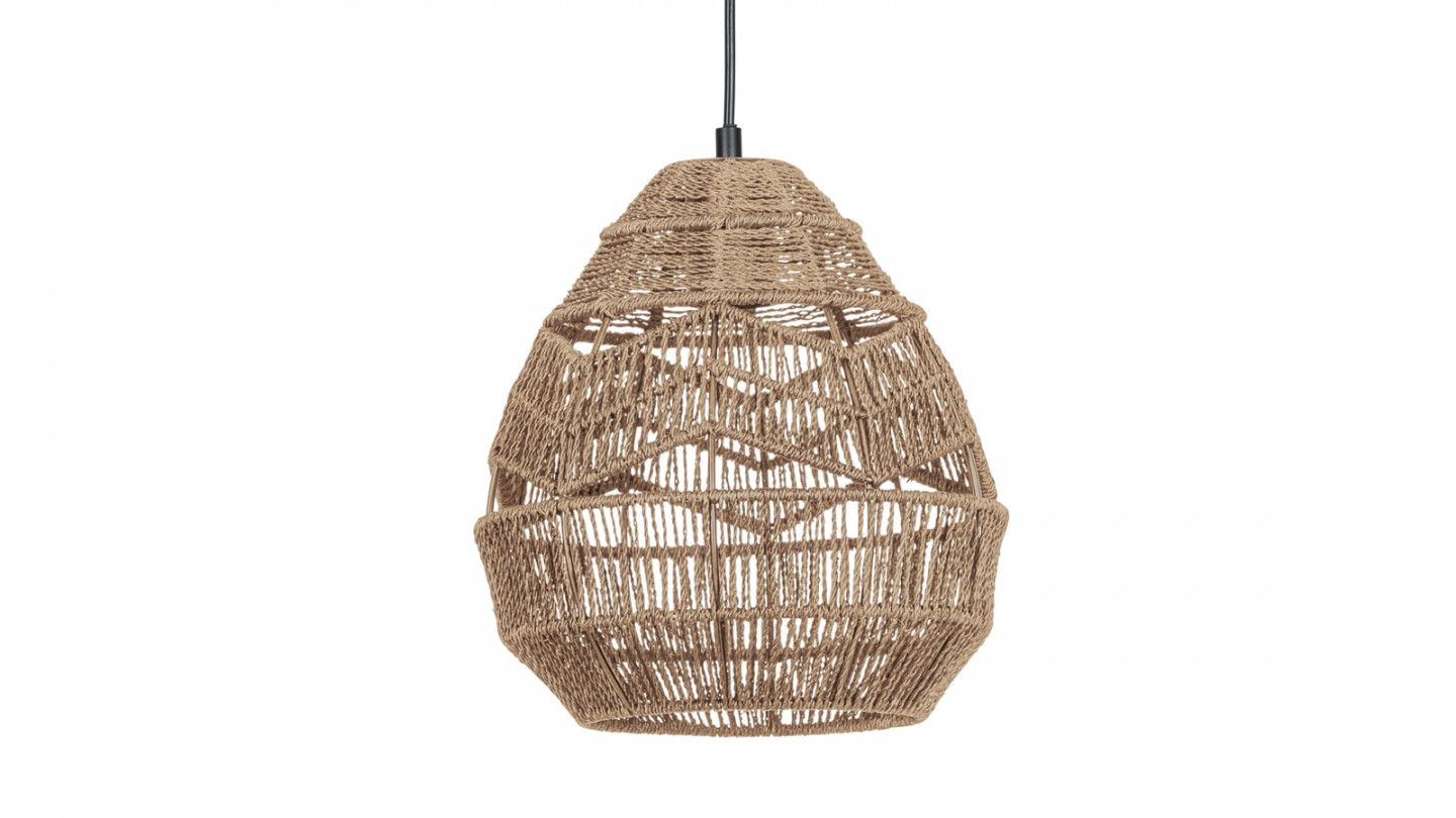 Suspension naturelle ø25cm - Collection Adelaide - Woood