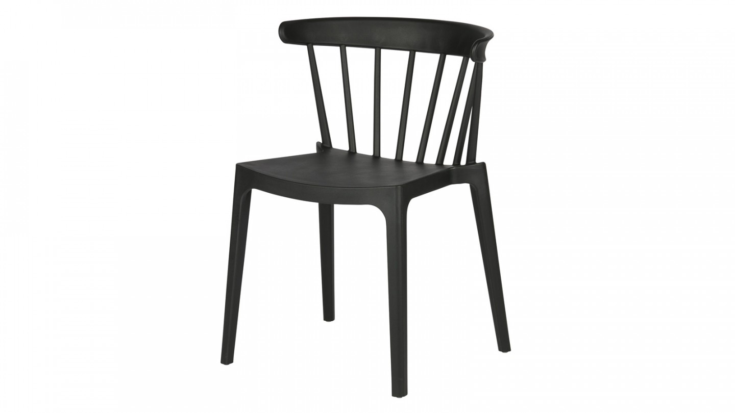 Lot de 2 chaises Bliss de bar noir