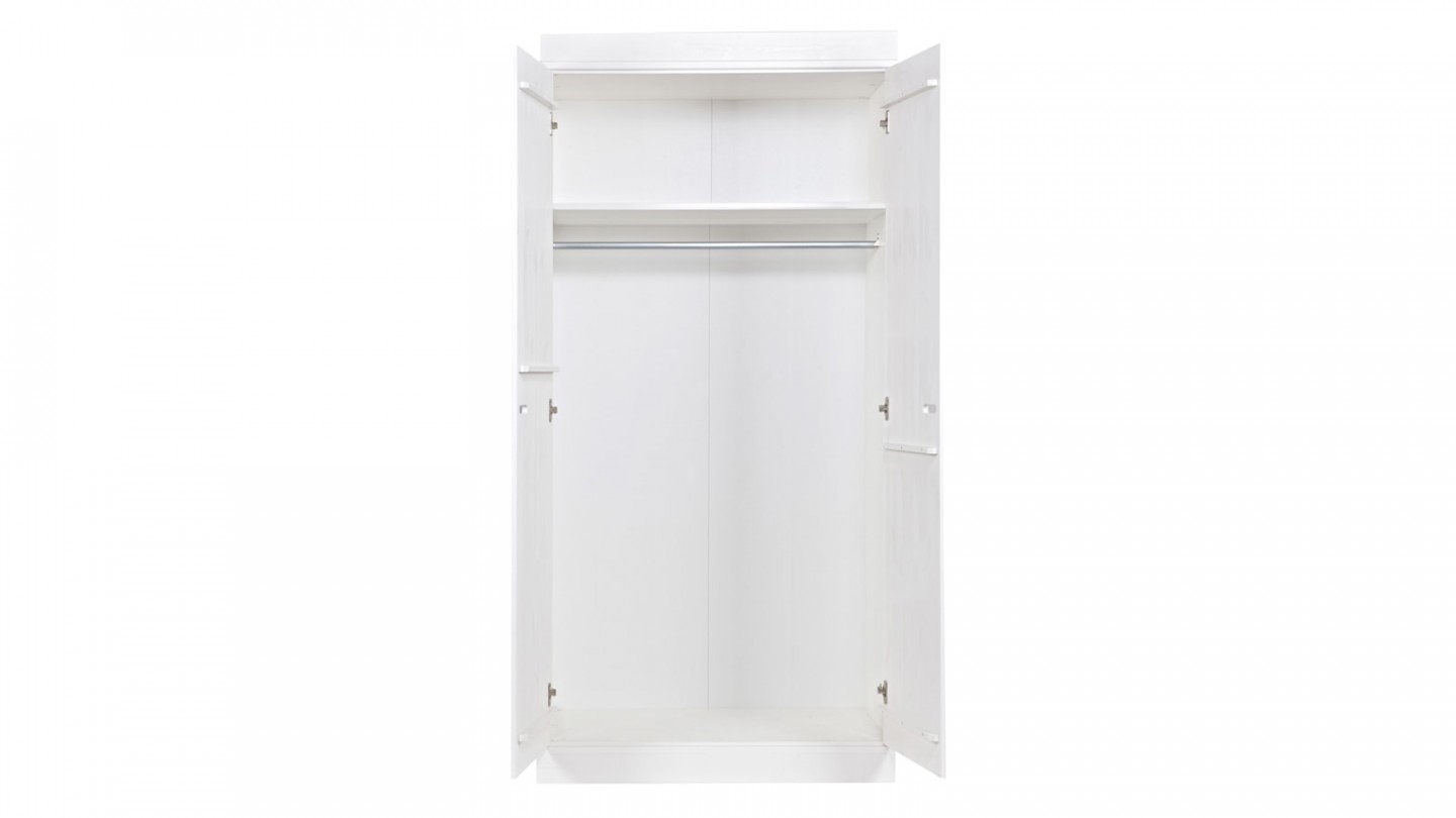 Connect Armoire 2 Portes Blanc