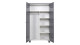 Dennis Armoire Pin Brosse Anthracite