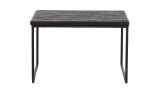 Table basse carrée en bois noir - Collection Sharing - BePureHome