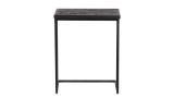 Table basse en bois noir en forme de U - Collection Sharing - BePureHome