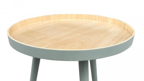 Table basse 40x40cm vert – Collection Sasha