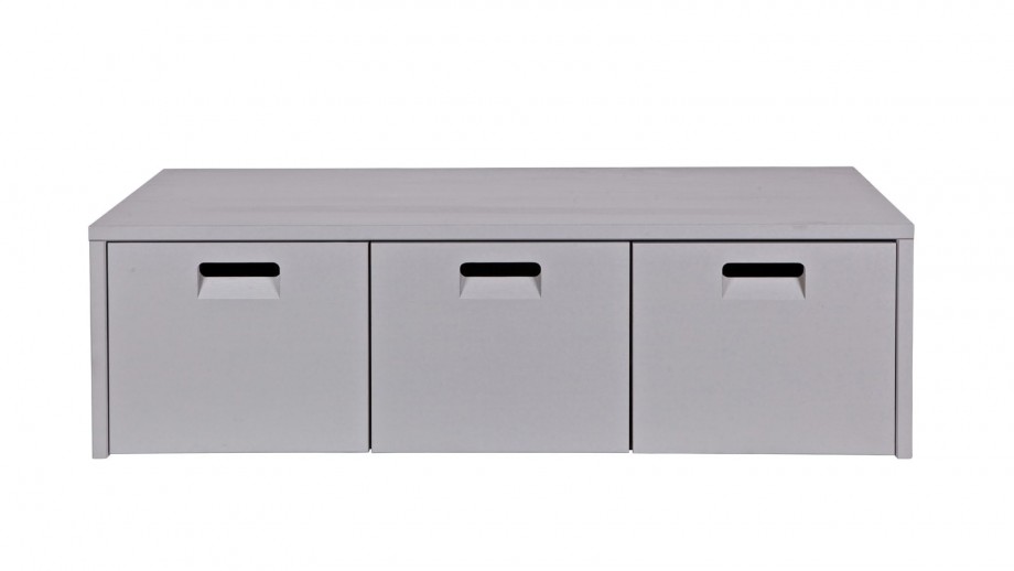 Banc casier gris (sans coussin) – Collection Store