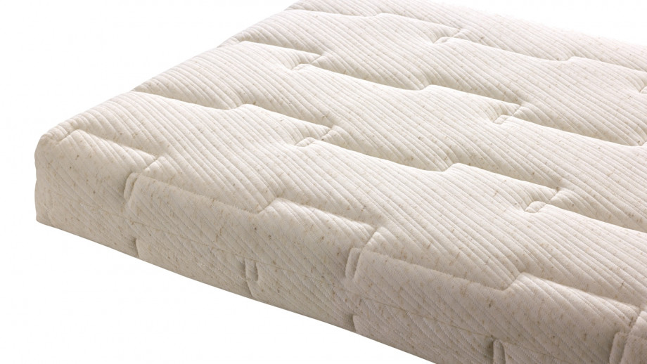 Matelas Bebe 60x1 Cm Nature Tissu Avec Coton Bio Et Lin Dehoussable Zones De Confort Epaisseur 12 Cm Homifab