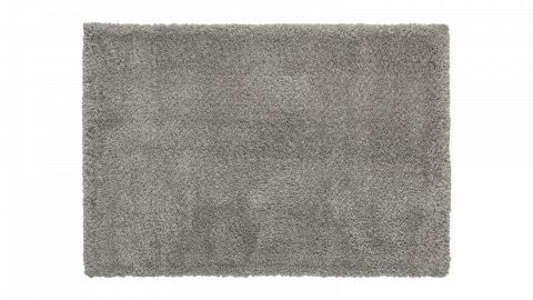 Tapis de couloir uni gris 80 x 150 cm - collection Soft