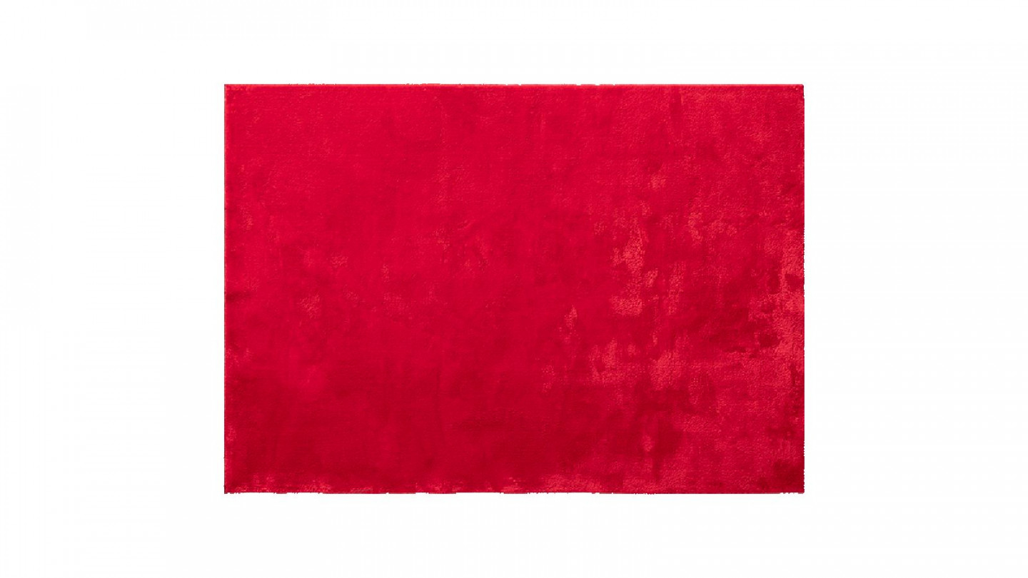 Tapis de salon rouge 120 x 160 cm - collection Chino