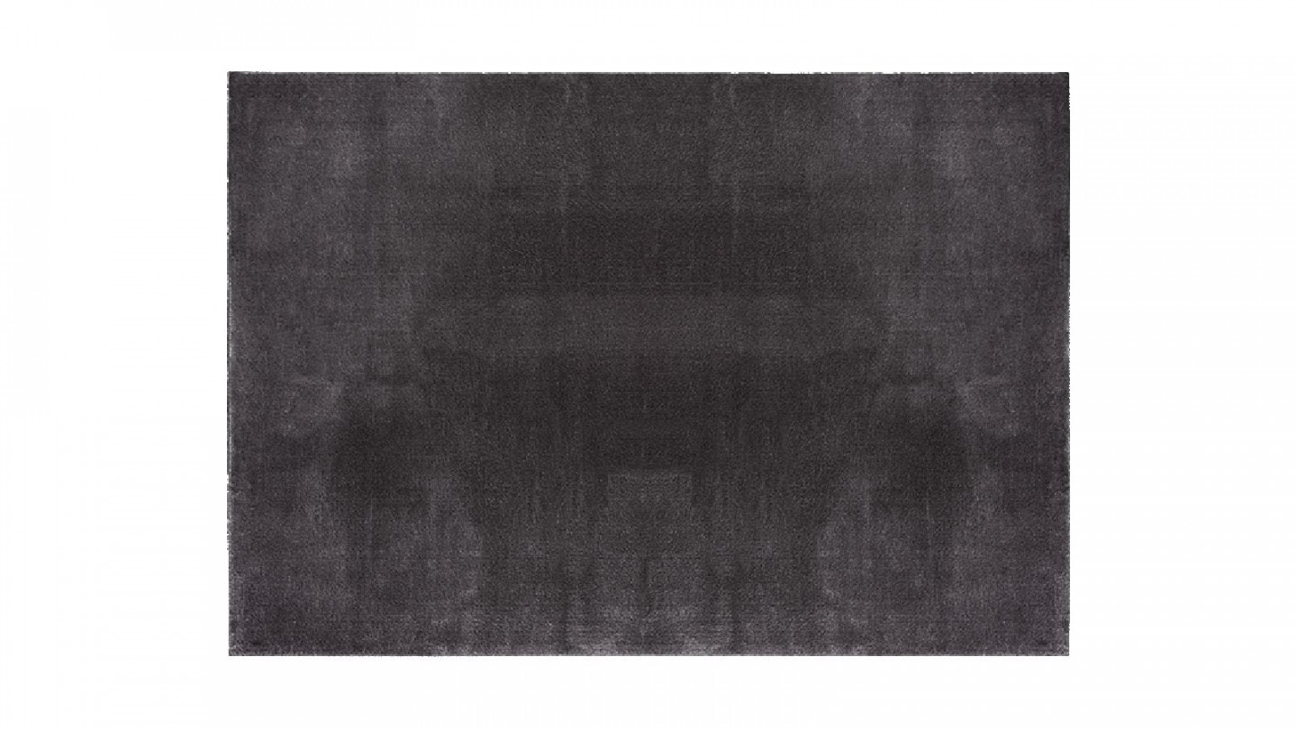 Tapis de salon anthracite 160 x 230 cm - collection Chino