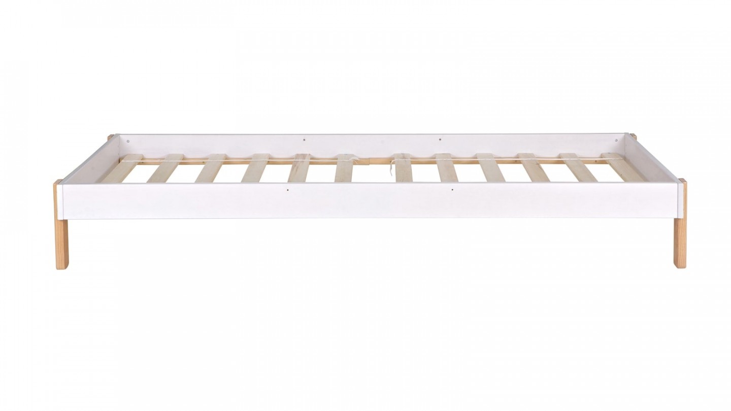 Lit 90x200cm avec sommier – Collection Tipi