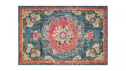 Tapis vintage Turquoise 200x290cm - Collection Rhys