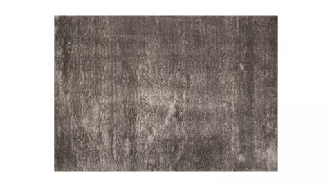 Tapis à poils longs uni noir 120x160 cm - Oslo - Homifab
